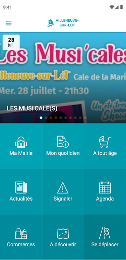 Android application Villeneuve-sur-Lot L'appli screenshort