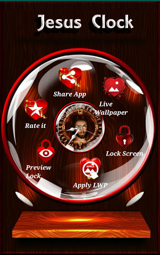 Jesus Clock Wallpaper, Lockscr Screen 3