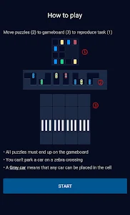 Jigsaw puzzle cars logic game