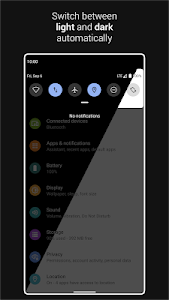 Automatic Dark Theme for Andro Unknown