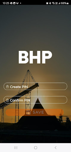 Android application BHP JMS screenshort