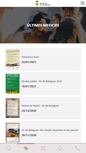 App Os Balaguer Screen 2