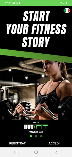Android application HutFit screenshort