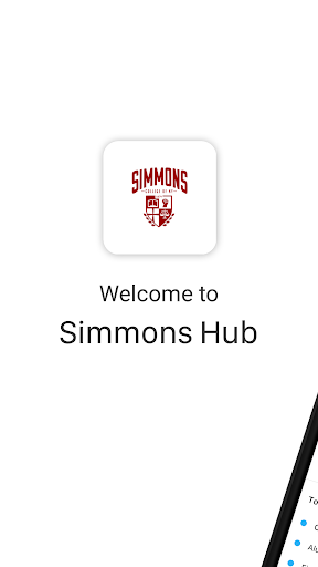Android application Simmons Hub screenshort