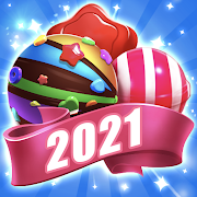 Candy Friends 2021: Colorful Match  Icon