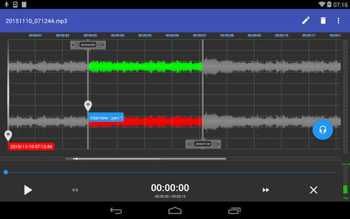 Screenshot of RecForge II Pro - Audio Record