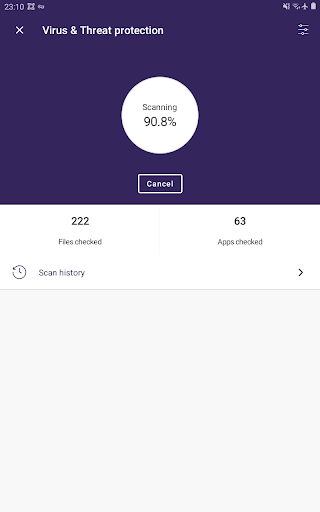 Screenshot of Kinetic Secure