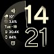 screenshot of Alpine: Wear OS watch face