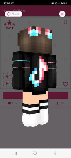 Girls Skins for Minecraft PE 1