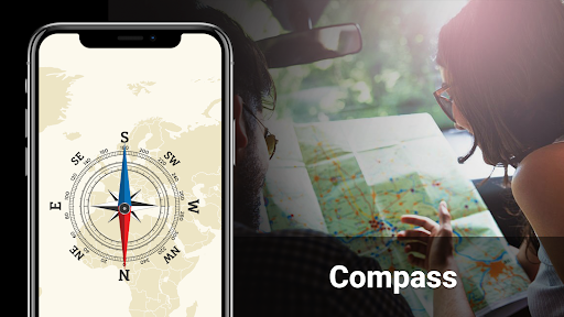 Screenshot of Voice GPS Map Navigation Route