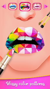 Makeup Artist DIy Lip Art Game