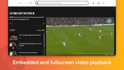 Captura 7 Navegador web de Vewd android