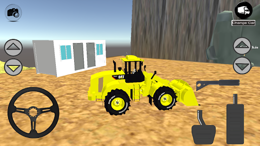 Android application Stone Pit Dozer Simulator screenshort