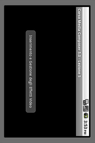 Corso Media Composer 5 - Lez.5 Screen 3