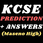 Cover Image of Télécharger Kcse prediction: Maseno High.  APK