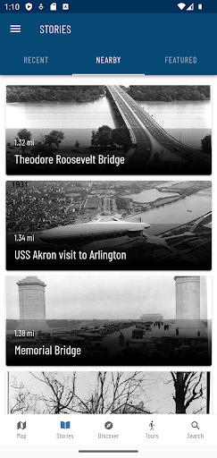 Screenshot of Arlington Historical