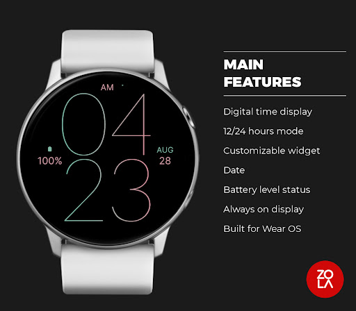 Pastel Line Watch Face Screen 2
