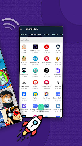 ShareItNow: File Transfer App Screen 2