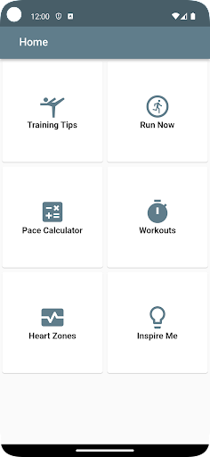 Android application Inspirun screenshort