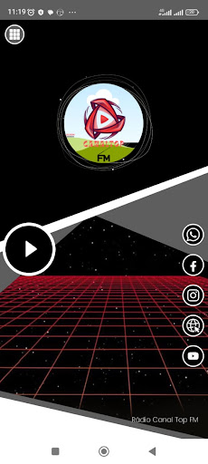 Android application Rádio Canal Top FM screenshort
