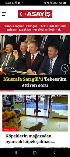 Android application Asayiş Gazetesi screenshort