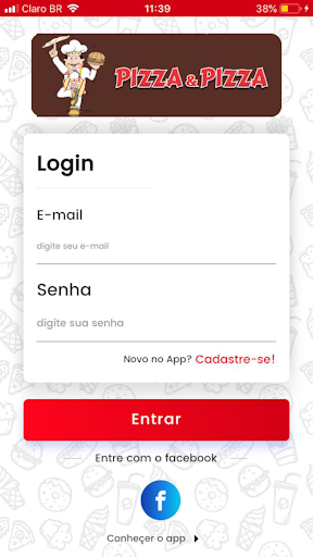 Android application Pizza & Pizza Delivery screenshort