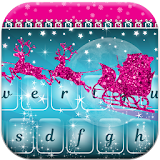 Christmas Eve with Santa Claus & Reindeer Keyboard icon