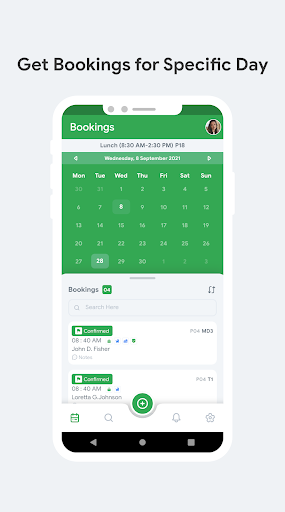 Bookya - Restaurant Bookings Screen 3