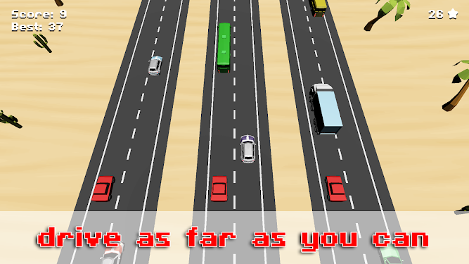 #2. Drive Master 3D : Tripple Car (Android) By: HamuruDeQ