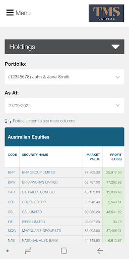 TMS Capital Screen 3