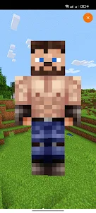 Muscle Skin Mod Minecraft Pe