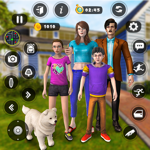 Virtual Mother Sim:Family Life Logo
