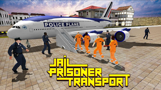 Captura 9 Prisioner Transporte Avión Sim android