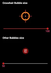 FPS Meter &amp; Crosshair Bubbles