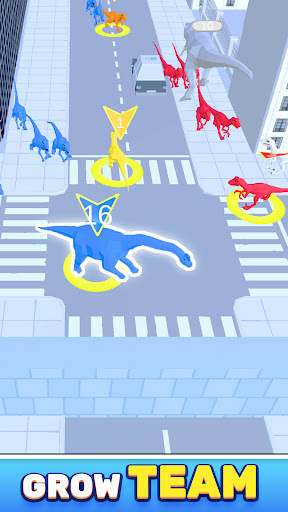 Screenshot of Dino Crowd