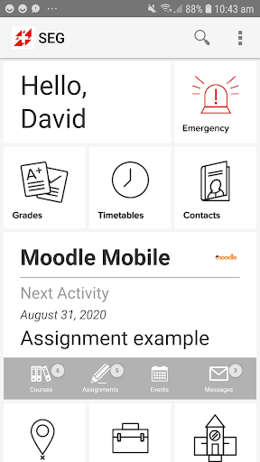Android application My Swiss Education Group screenshort