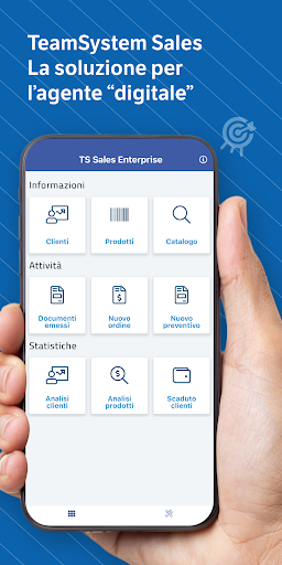 Android application TeamSystem Sales screenshort