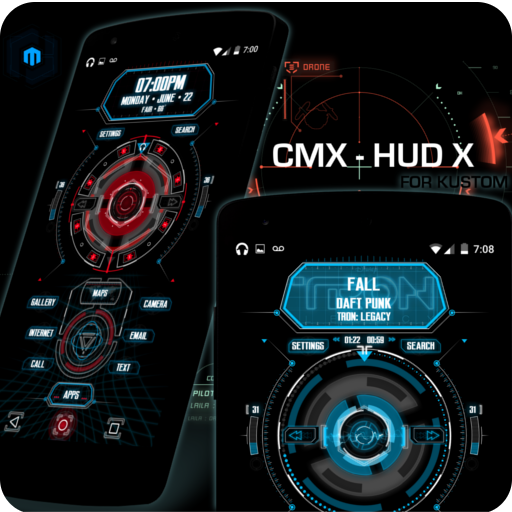 CMX - HUD X  · KLWP Theme 1.9 Icon