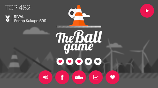 Android application The Ball Game screenshort