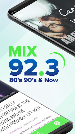 Screenshot of Mix 92.3