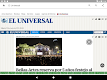 screenshot of Periódicos Mexicanos