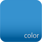blue color wallpaper icon