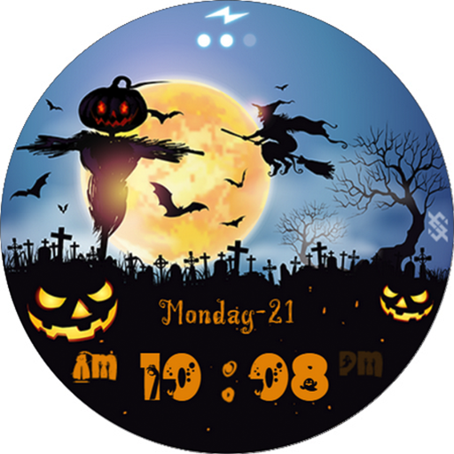 BFF14- Halloween Scarecrow logo