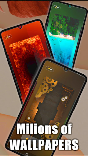Beige Live Wallpaper Screen 2