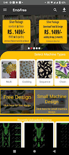 EMB FREE - Embroidery design Shopping App 5.0 APK screenshots 3