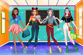 Escuela Juego de Vestir Chicas APK (Android Game) - Descarga Gratis