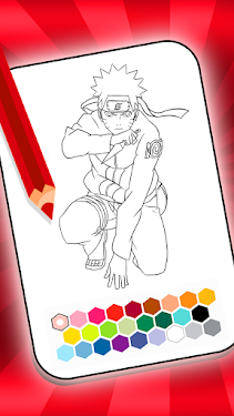 #3. Nine Tails Coloring anime game (Android) By: 2GX