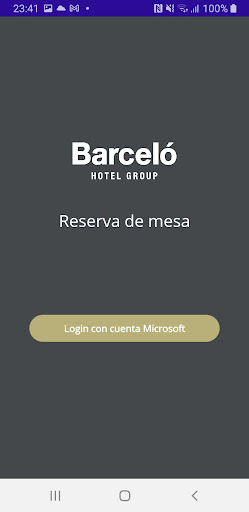 Android application B-TableBooking screenshort