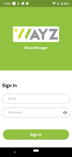 Android application Wayz Manager screenshort