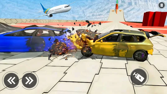 Car Crash Stunt Race 3D